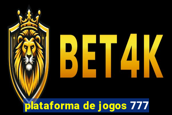 plataforma de jogos 777